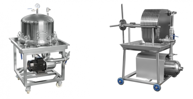 全(quán)封閉水平層疊(dié)式不鏽鋼過濾(lǜ)器